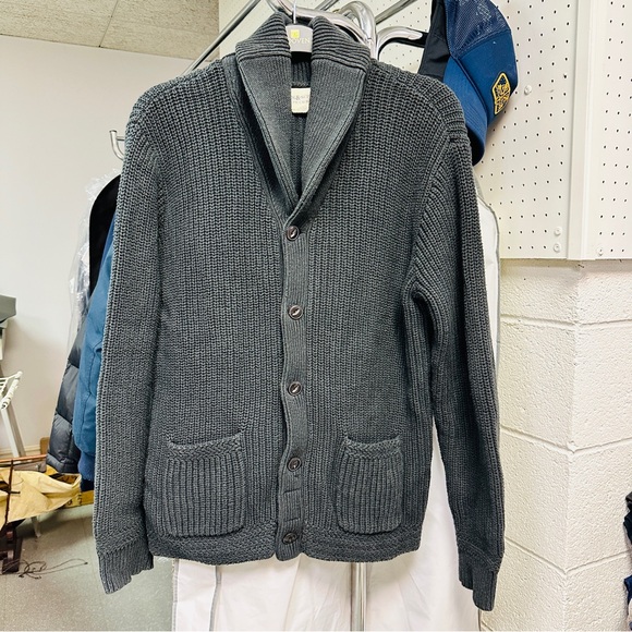 Denim & Supply Ralph Lauren shawl collar Cotton Cardigan Sweater - Picture 2 of 8